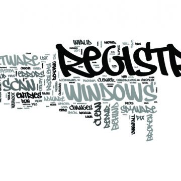 regclean pro registry cleaner text on white background windows registry scan entries clean